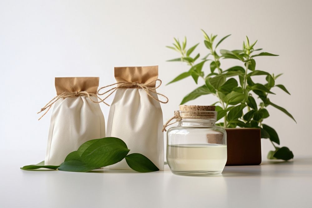 Small business bottle plant leaf. AI generated Image by rawpixel.