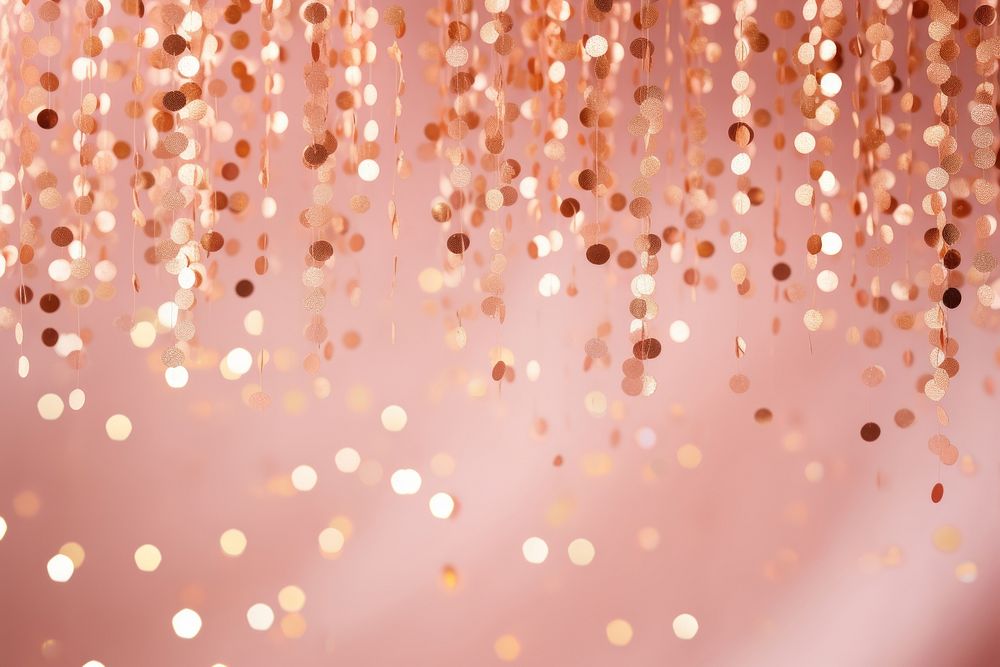 Glitter backgrounds confetti hanging.