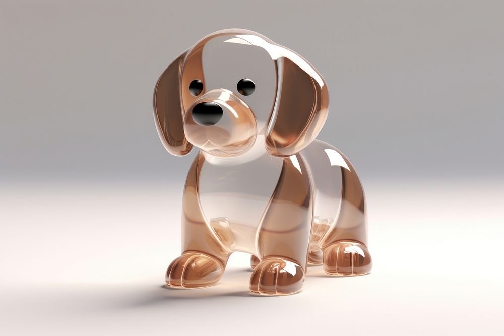 Dog icon figurine animal mammal.