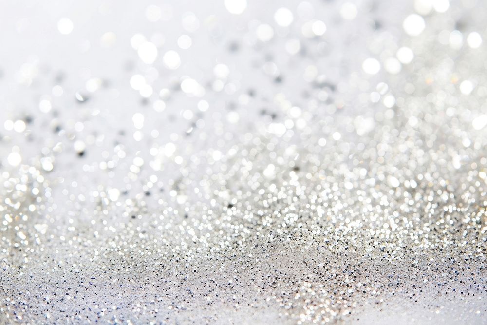 White abstract glitter backgrounds defocused snowflake.