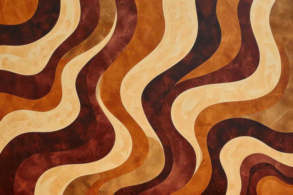 Abstract wavy art backgrounds wood creativity.