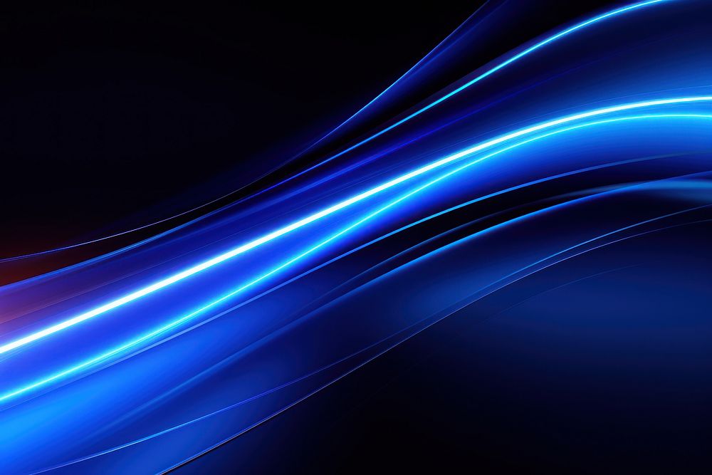  Blue backgrounds abstract light. AI generated Image by rawpixel.