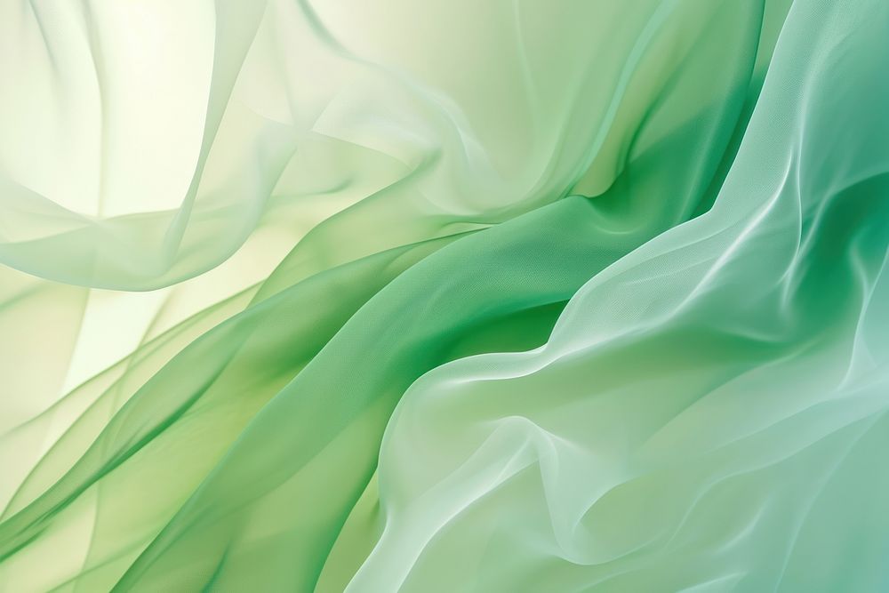 Abstract green gradient backgrounds silk softness.