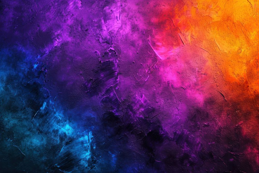 Abstract neon painting purple backgrounds blue.