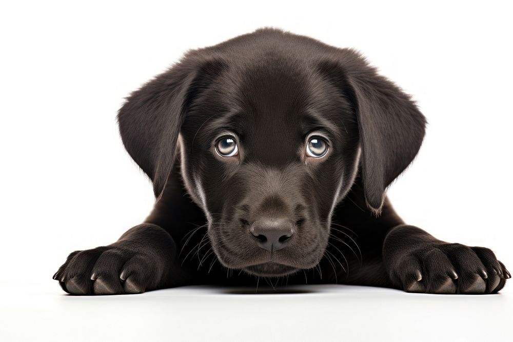 Black cobberdog pup mammal animal puppy. AI generated Image by rawpixel.
