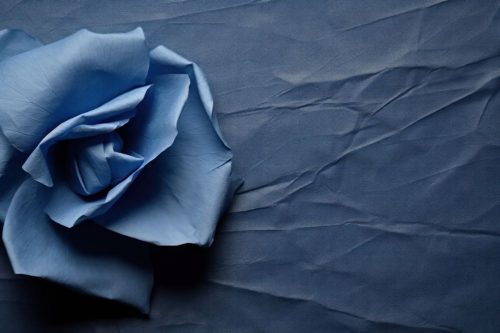 Blue paper Wrinkled blue backgrounds.