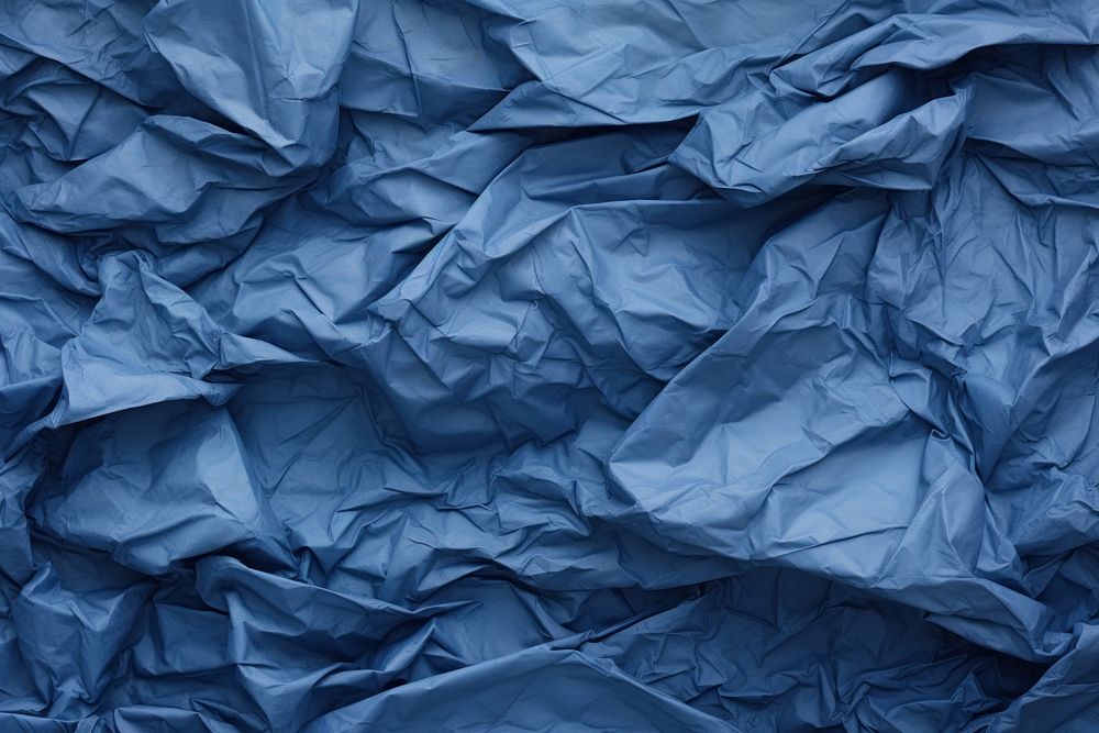 Crumpled Blue paper blue backgrounds. | Free Photo - rawpixel