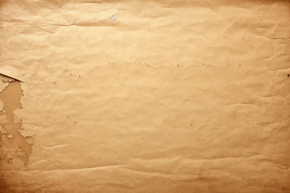Ripped paper Brown paper backgrounds texture.
