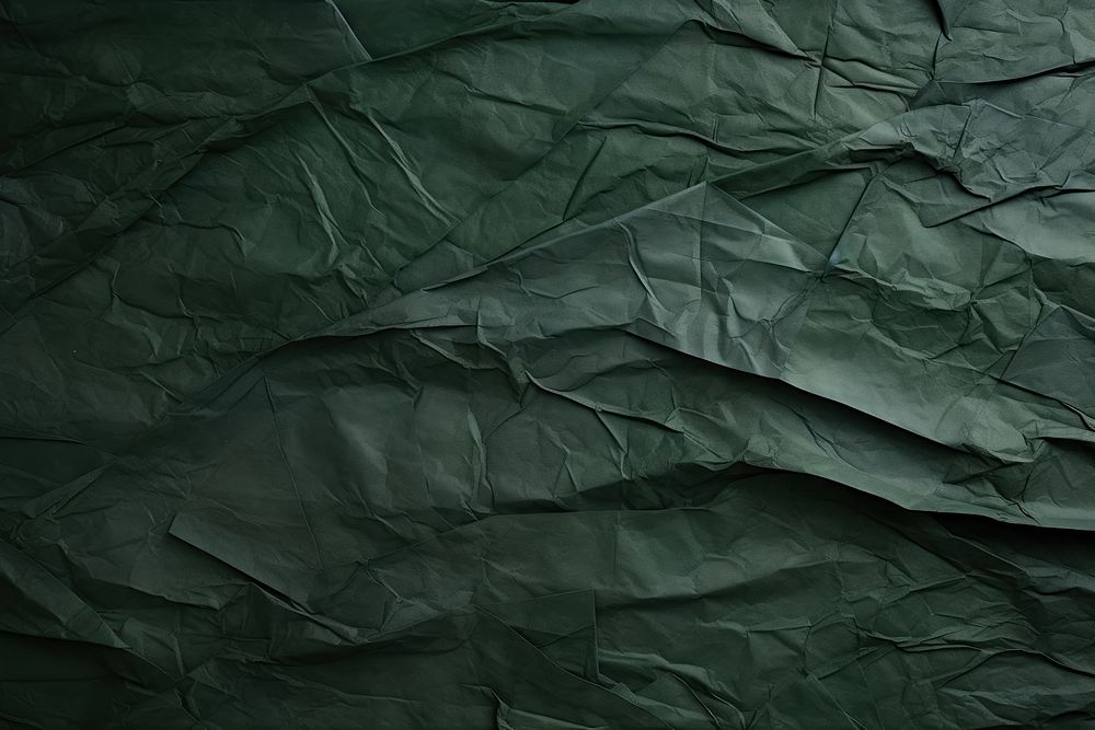 Dark green paper Wrinkled Washi backgrounds.