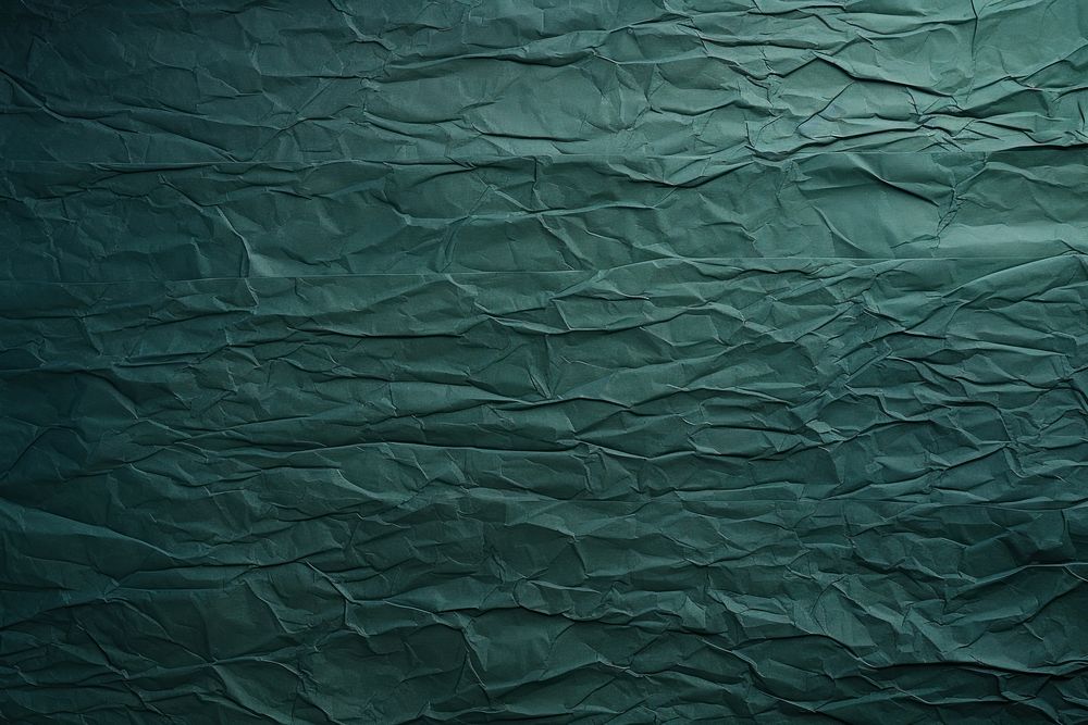 Dark green paper Drawing paper Wrinkled backgrounds.