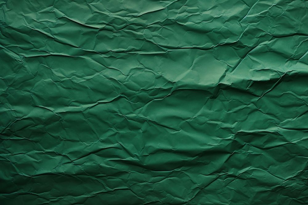 Dark green paper Drawing paper Wrinkled backgrounds.