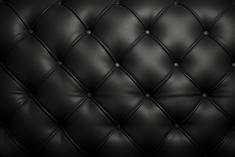  Padded wall texture black backgrounds repetition. AI generated Image by rawpixel.
