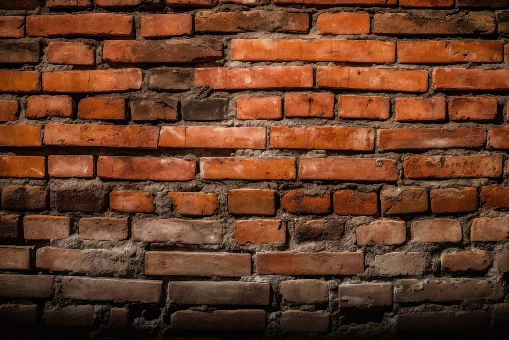 Brick architecture backgrounds wall. AI generated Image by rawpixel.