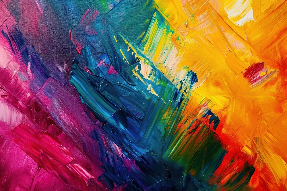 Colorful abstract painting backgrounds art creativity.