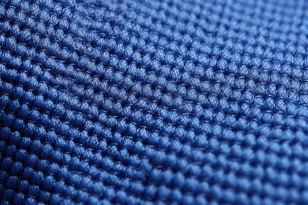  Blue fabric textture backgrounds material textured. AI generated Image by rawpixel.