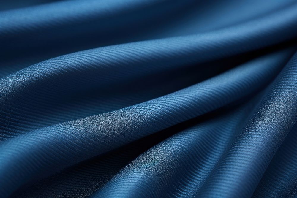  Blue fabric textture backgrounds textured abstract. AI generated Image by rawpixel.