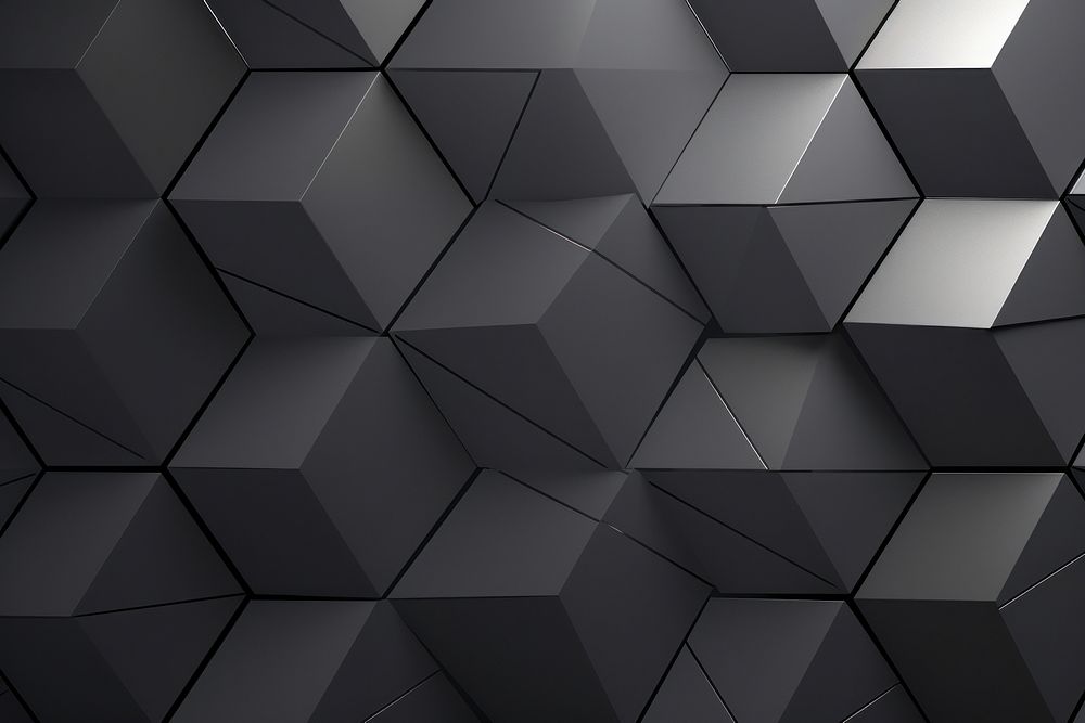  Poligon panels texture backgrounds black architecture. AI generated Image by rawpixel.