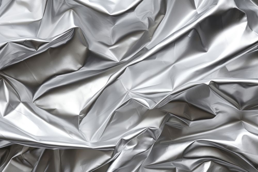  Aluminum foil texture backgrounds crumpled aluminium. AI generated Image by rawpixel.