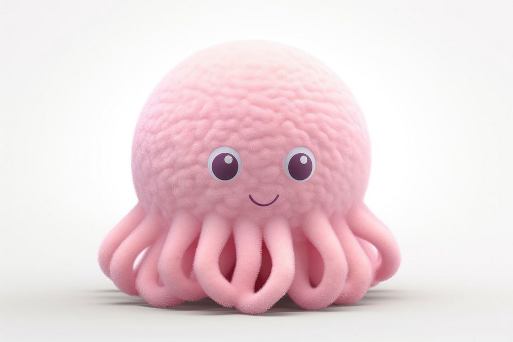 Toy octopus animal plush.