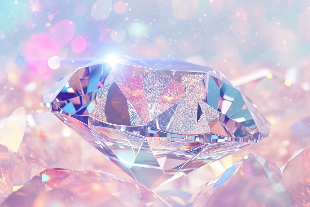Diamond diamond crystal gemstone.