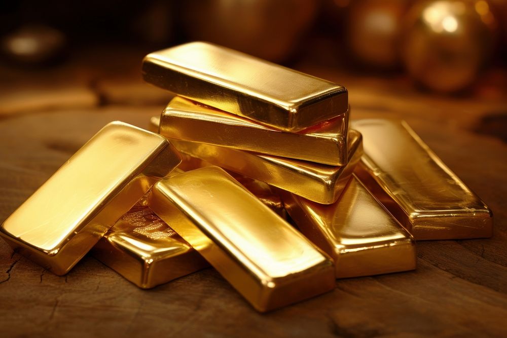 Exquisite Gold Bars gold treasure jewelry.