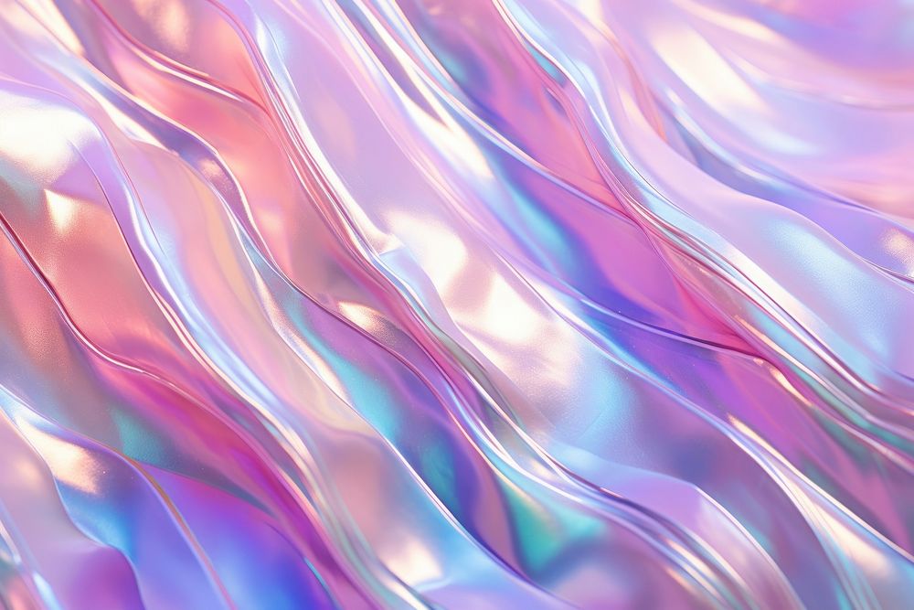  Holographic plastic textured backgrounds pattern silk. AI generated Image by rawpixel.