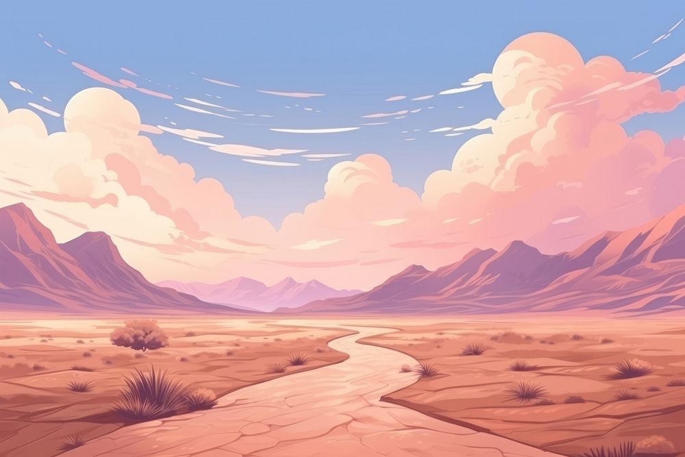 Desert landscape desert backgrounds.