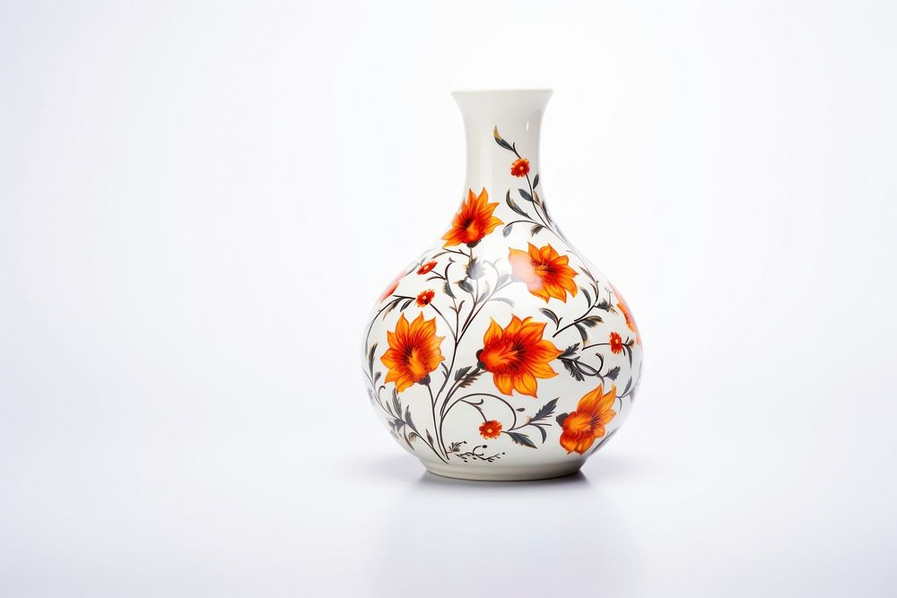 Vase porcelain pottery art.