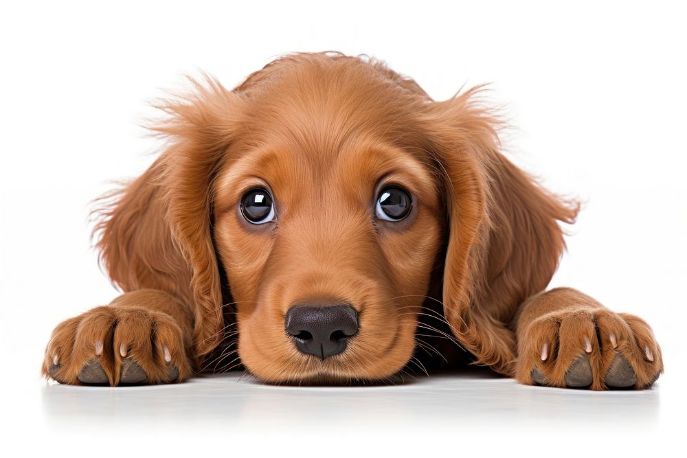 Apricot cobberdog pup mammal animal puppy. AI generated Image by rawpixel.