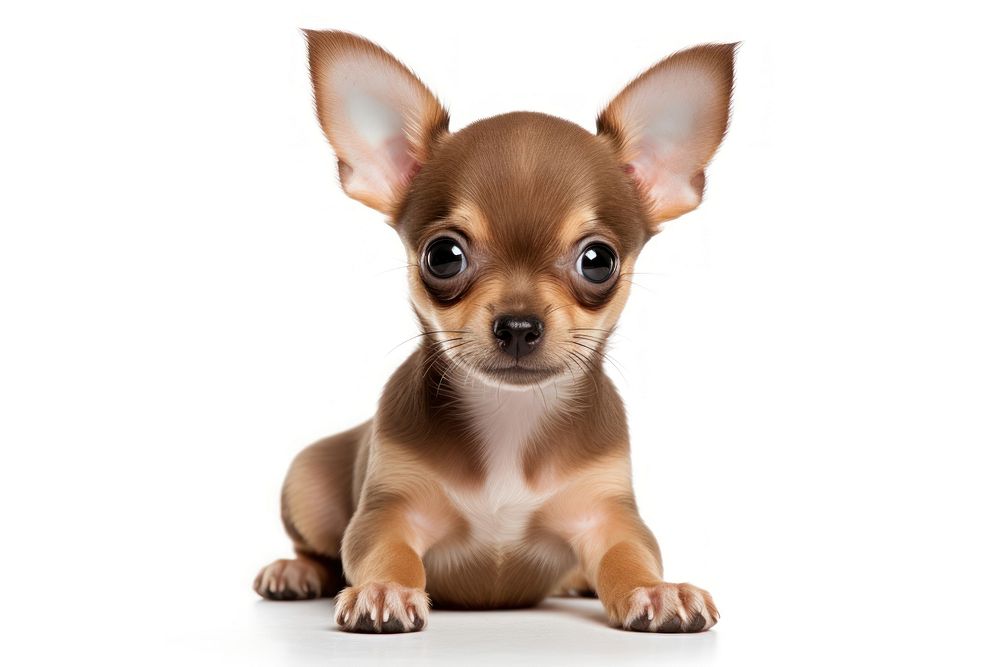 Chihuahua pup mammal animal puppy. AI generated Image by rawpixel.