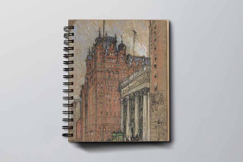 Building printed notebook cover
