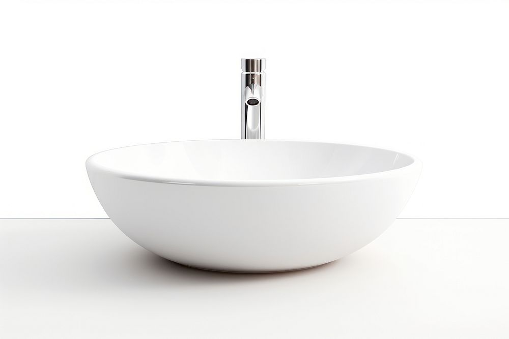 Washbasin bathtub white sink.