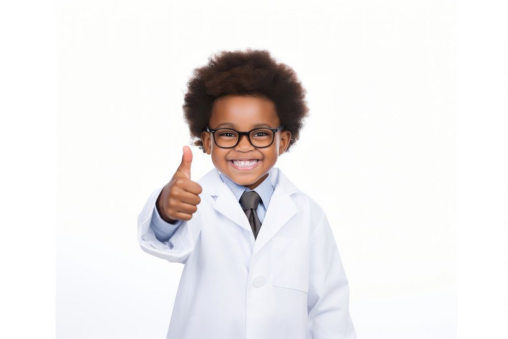 Scientist scientist glasses child.