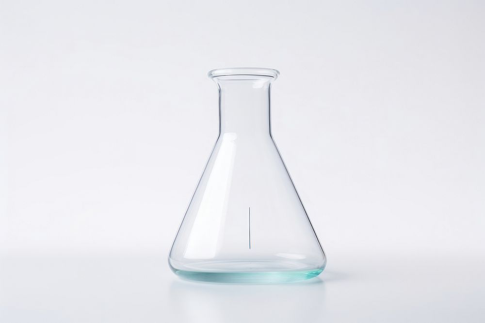 Science bottle glass vase.