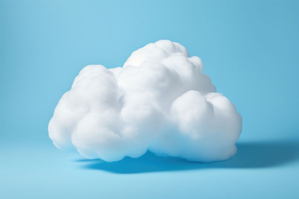 Cloud nature white blue. AI generated Image by rawpixel.