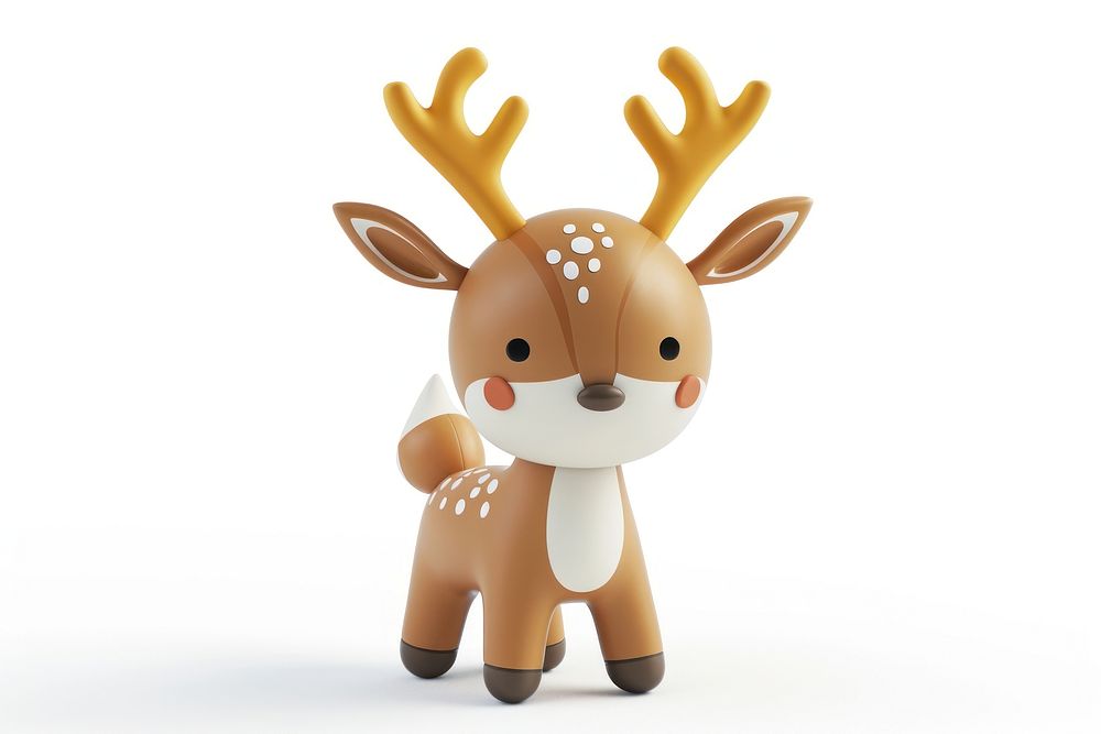 Deer figurine animal mammal.