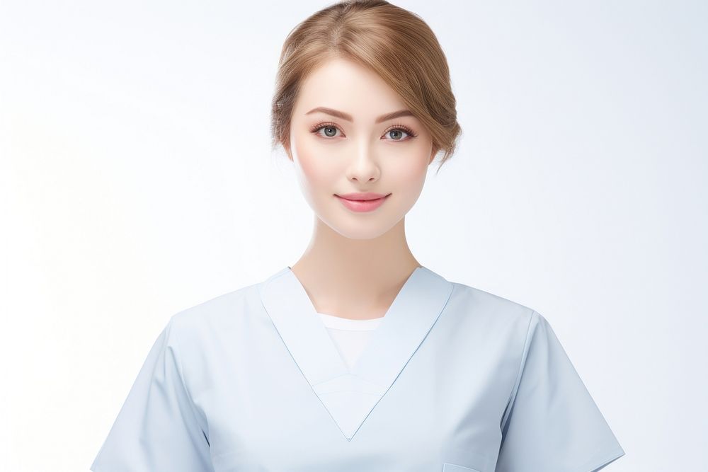  Female nurse photography portrait adult. AI generated Image by rawpixel.