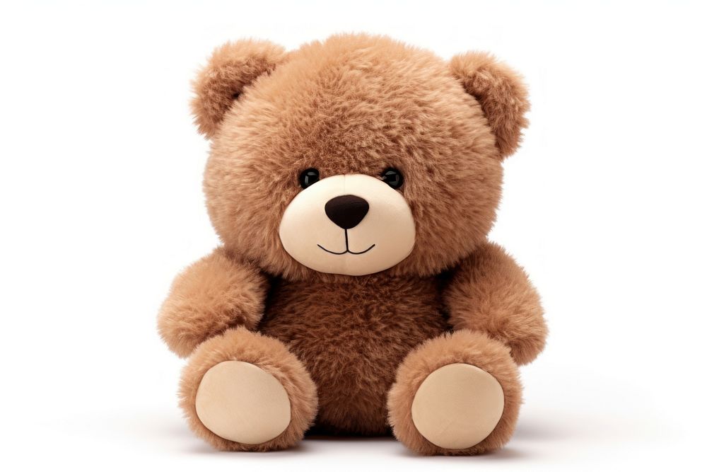  Cute little bear plush brown toy. AI generated Image by rawpixel.