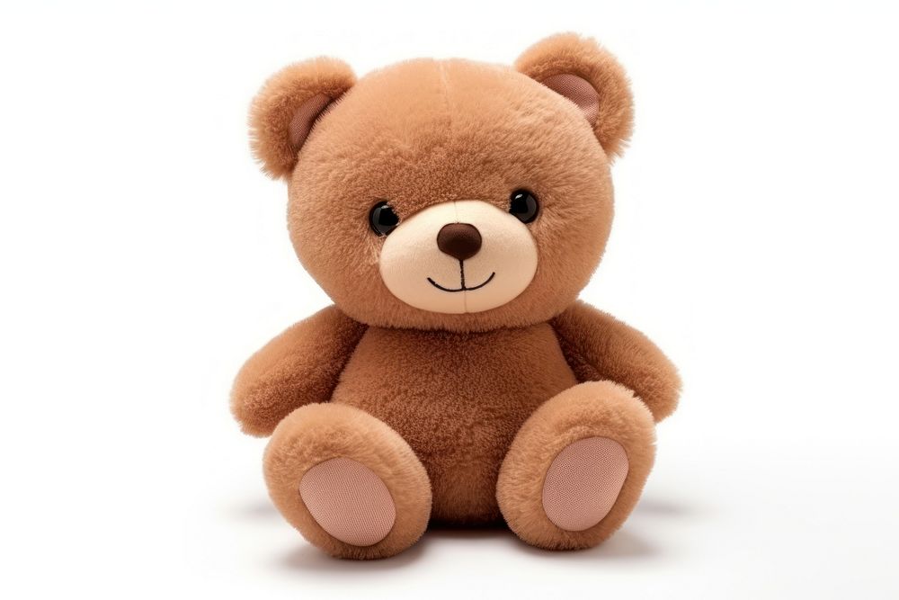  Cute little bear plush brown toy. AI generated Image by rawpixel.