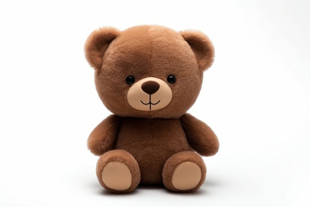  Supercute little bear plush brown toy. AI generated Image by rawpixel.