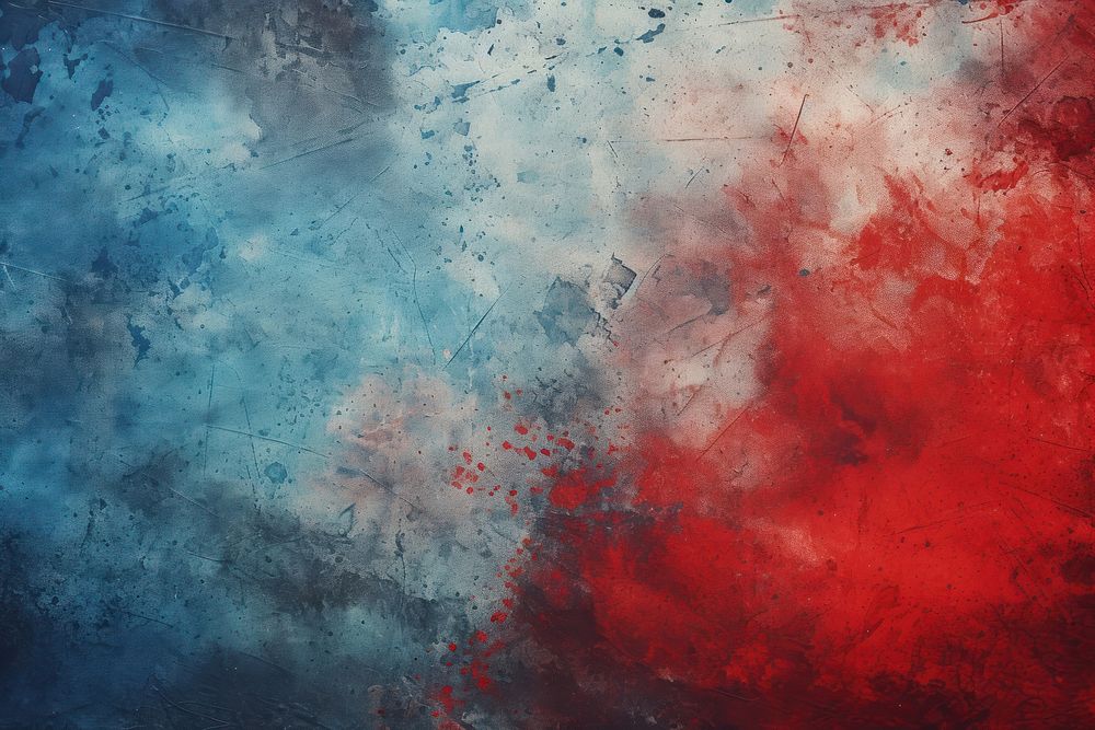  Abstract grunge blue and red texture background backgrounds textured darkness. AI generated Image by rawpixel.