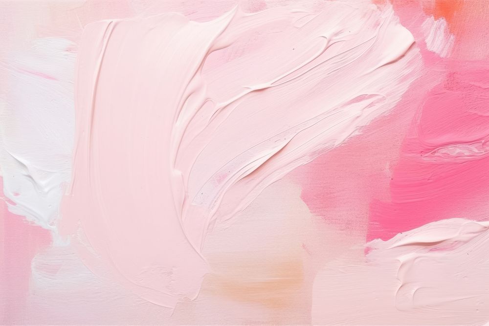  Gestural sketch with bold white strokes on pastel pink texture background painting backgrounds abstract. 