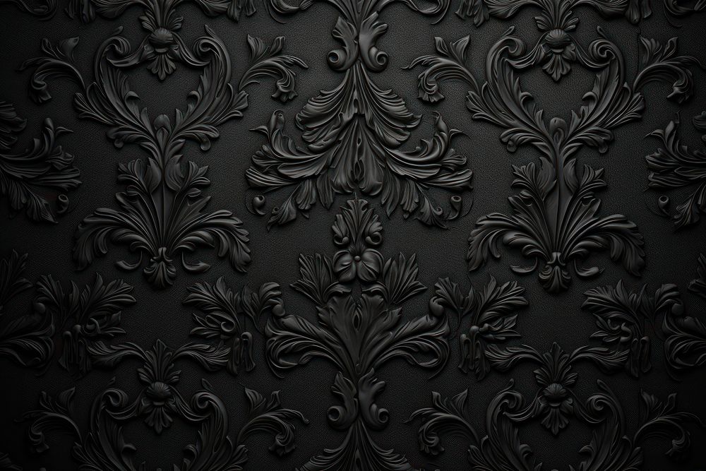  Dark background black backgrounds repetition. AI generated Image by rawpixel.