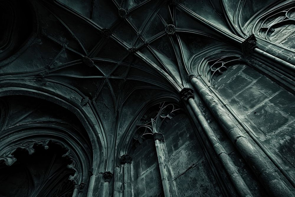 Gothic abstract background architecture spirituality catholicism.