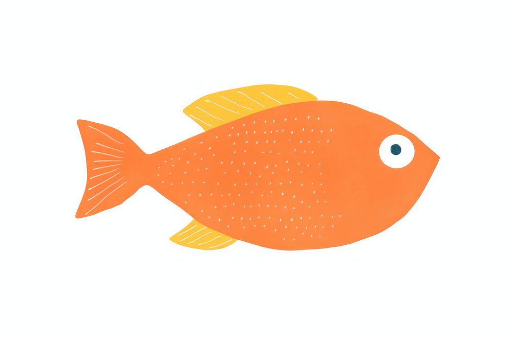 Nemo fish goldfish drawing animal.