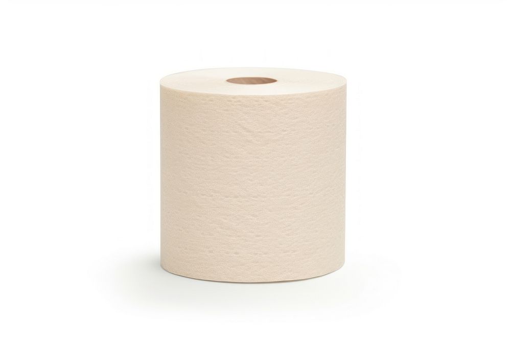 Toilet paper white background simplicity textured.
