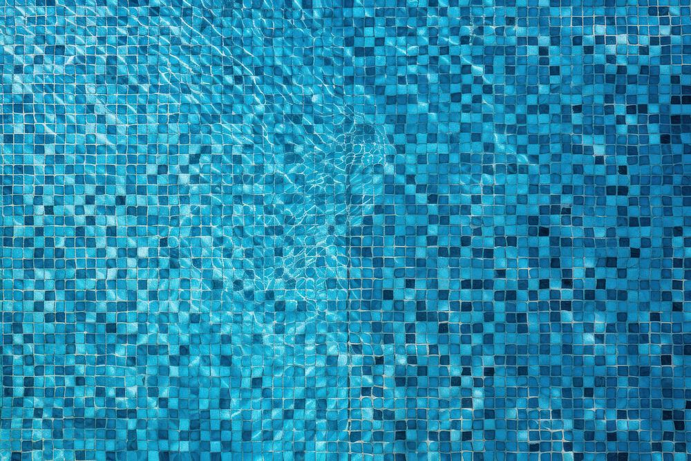  Mosaic texture backgrounds swimming pool. AI generated Image by rawpixel.