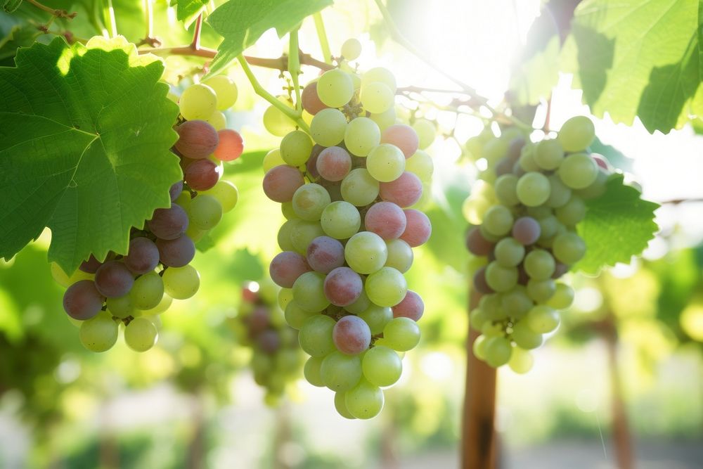 Grape grapes farm outdoors.