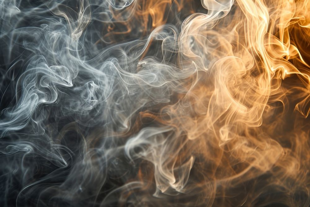 Smoke swirling backgrounds abstract fragility.