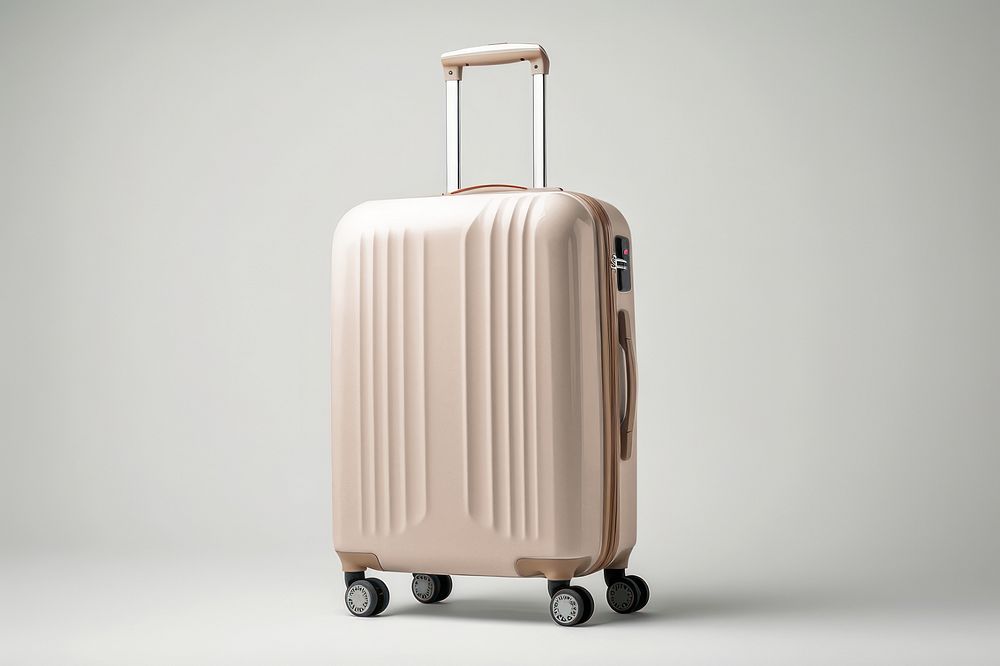 Travel luggage mockup psd